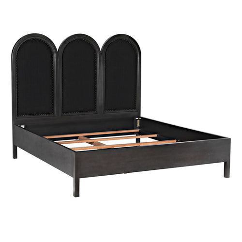 Arch Bed Eastern King in Pale by Noir (GBED137EKP)