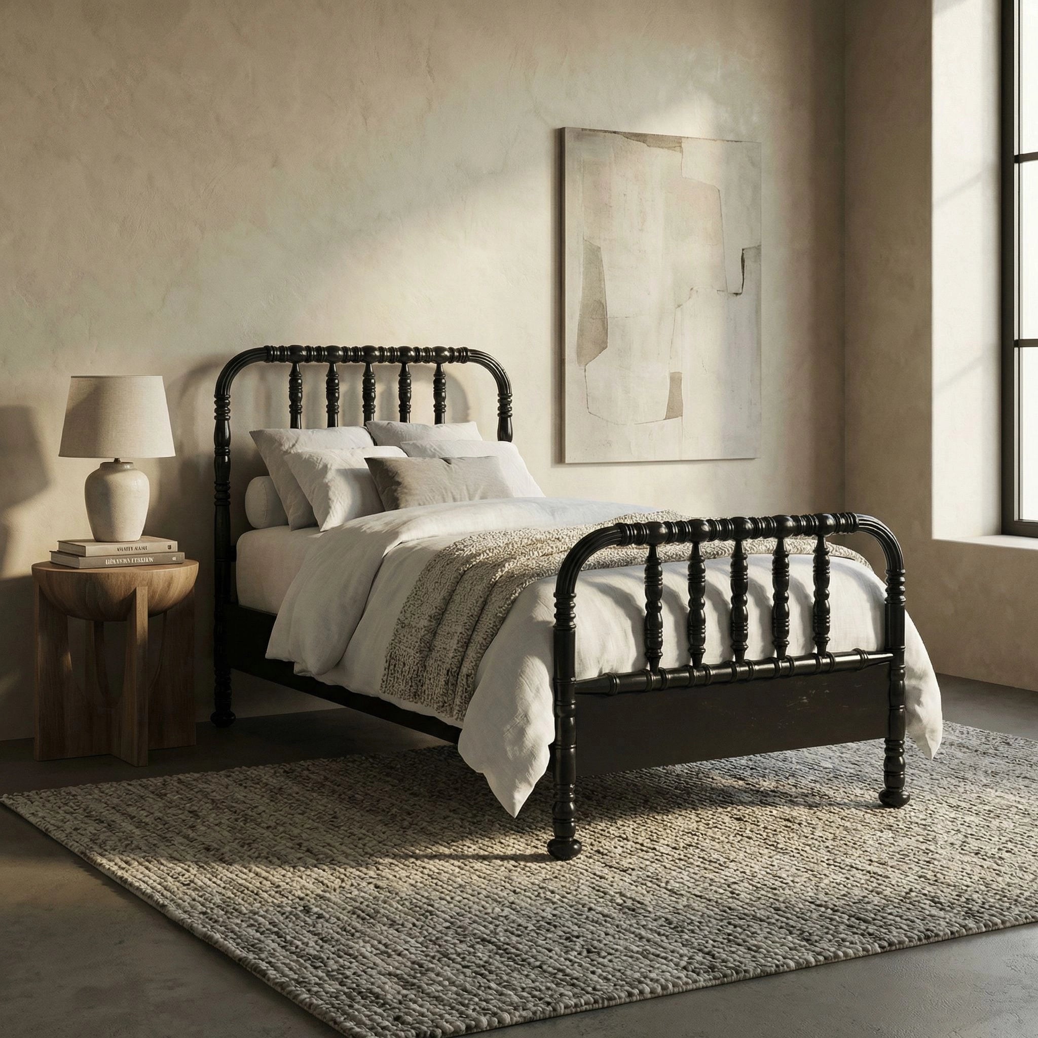 Noir Bachelor Bed - Thumbnail 2