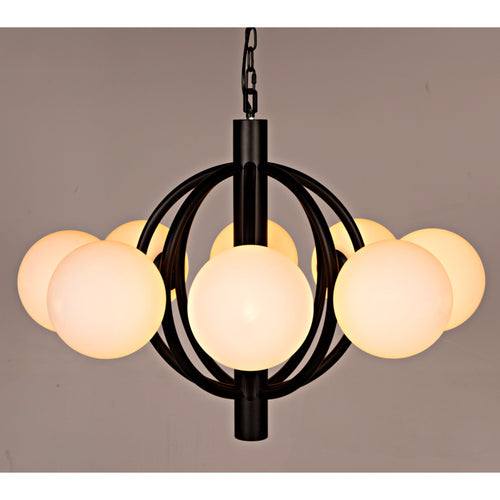 Carousel Chandelier in Matte Black by Noir (PZ029MTB)