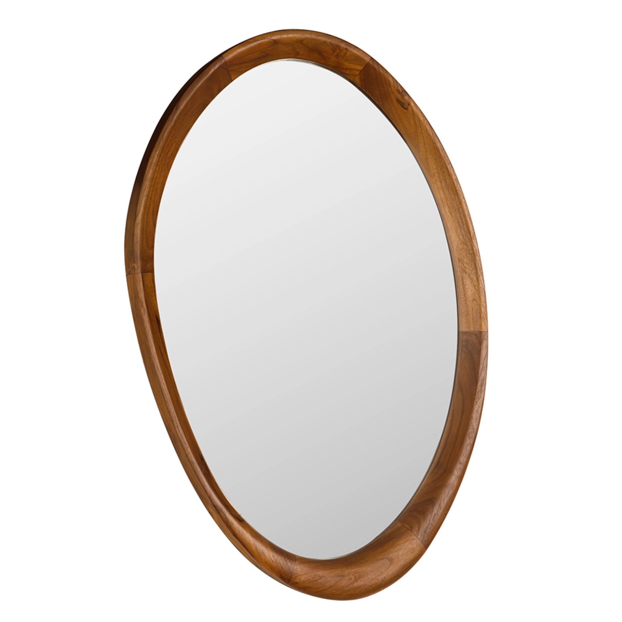 Chloe Mirror In Clear Coat Flat By Noir Eg 32T 4