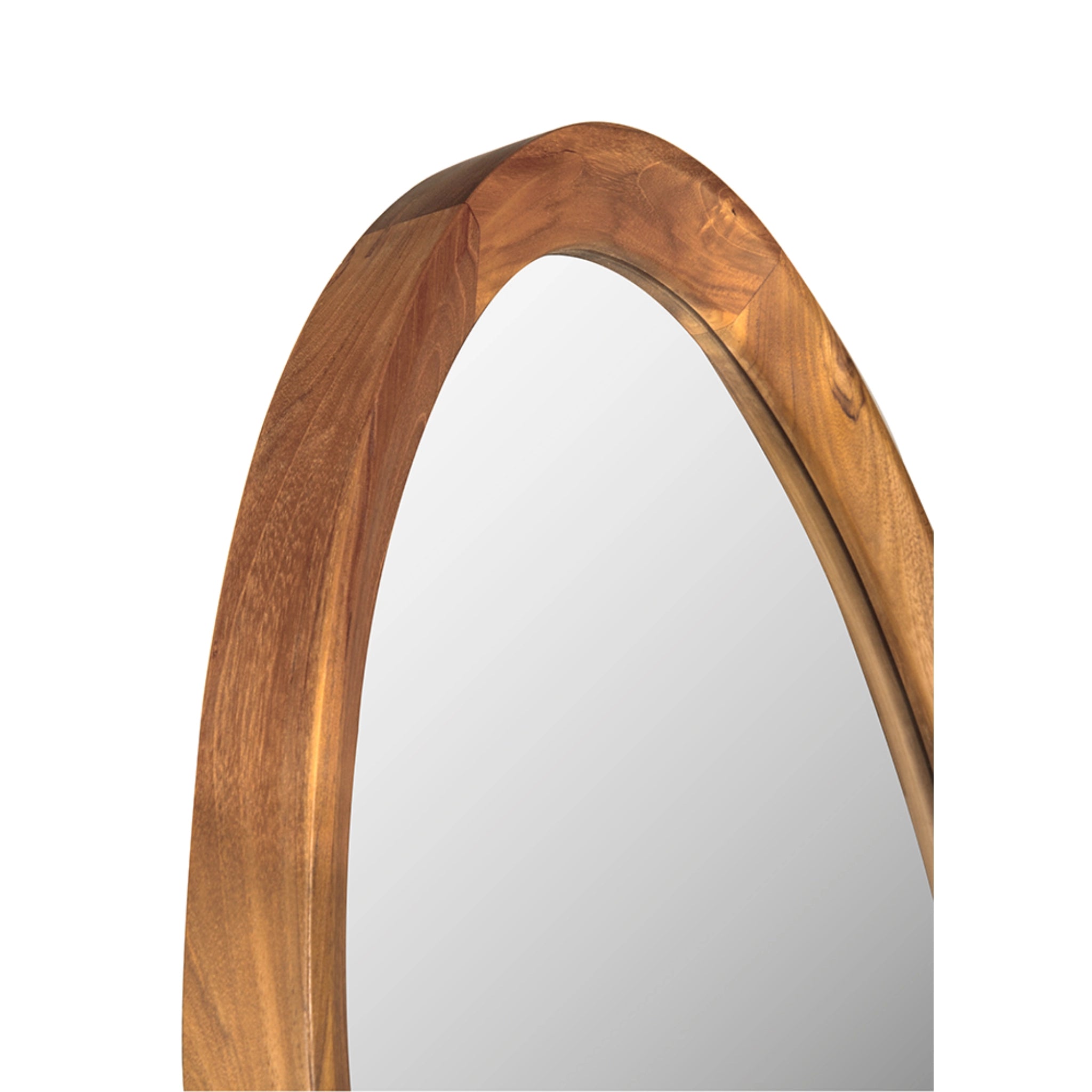 Chloe Mirror In Clear Coat Flat By Noir Eg 32T 7