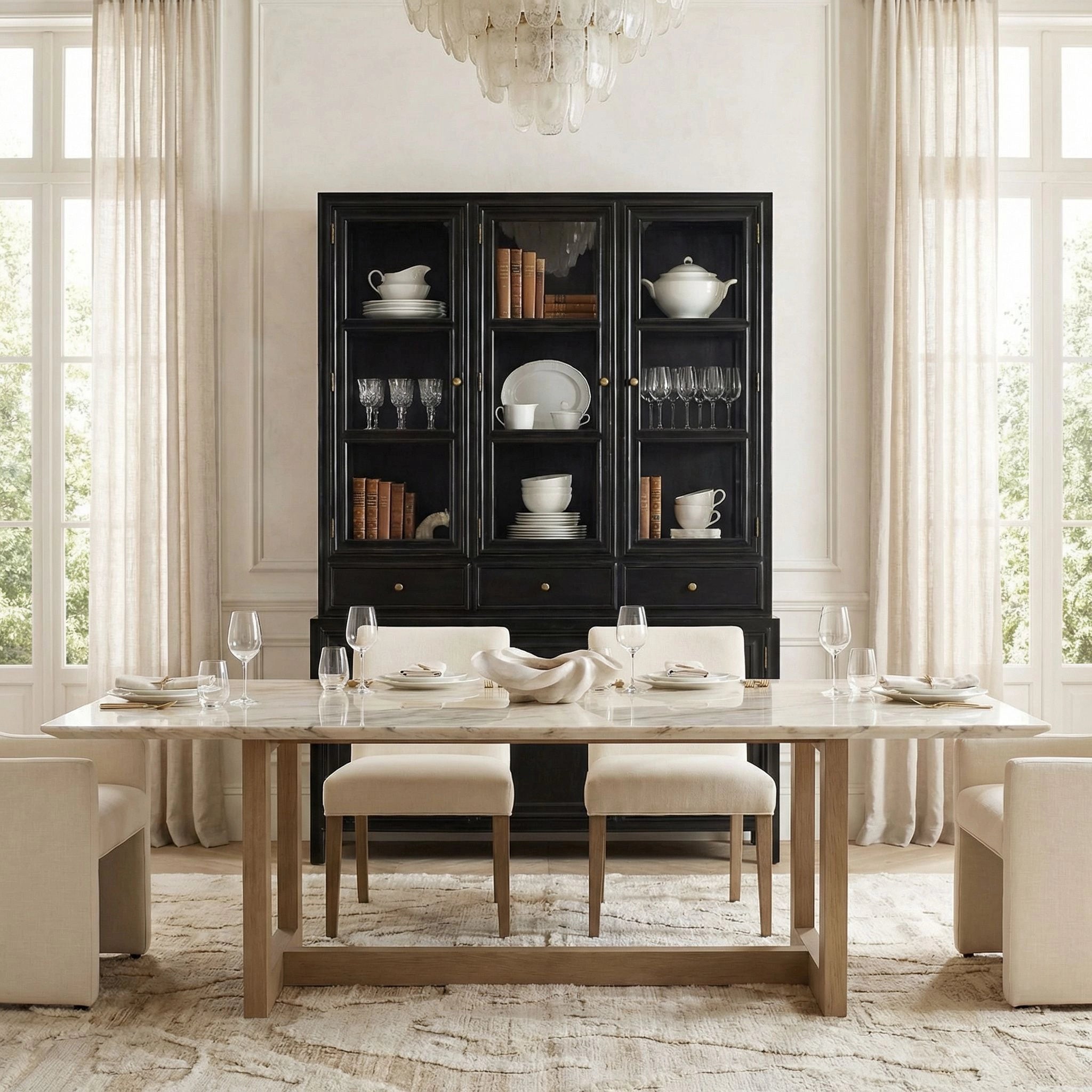 Noir Colonial Hutch - Thumbnail 4