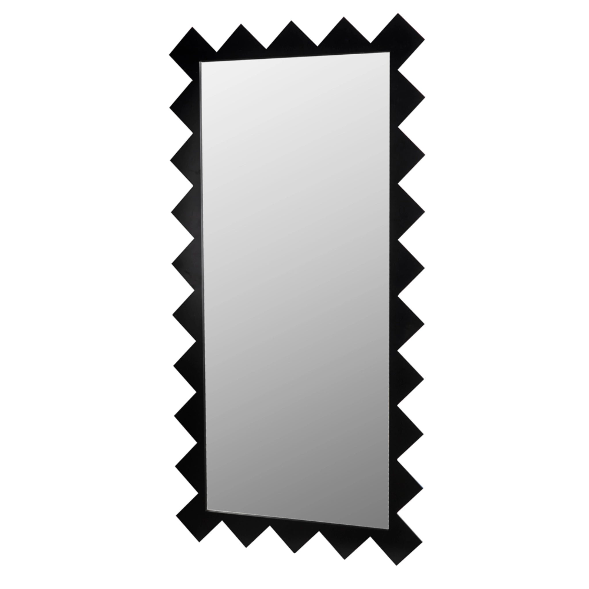 Didier Mirror In Matte Black By Noir Gmir184Mtb 4