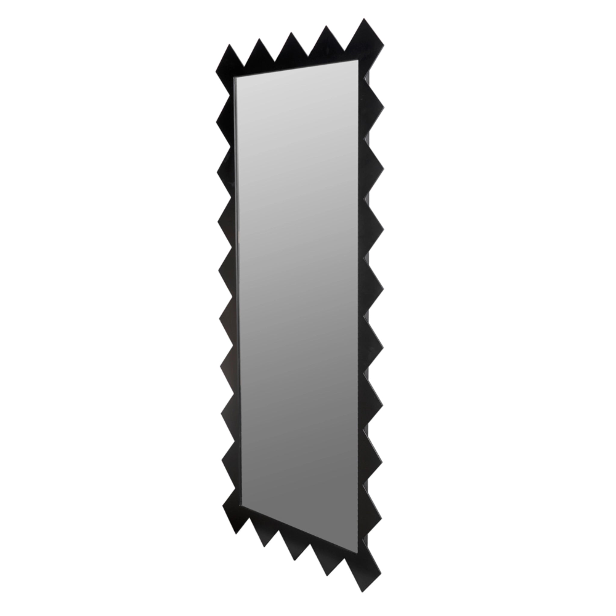 Didier Mirror In Matte Black By Noir Gmir184Mtb 5