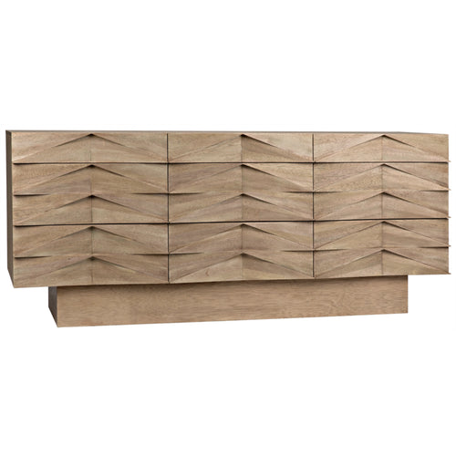 Drake Sideboard in Washed Walnut by Noir (GCON306WAW)
