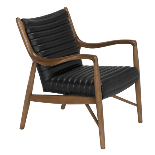 Elton Chair in Dark Walnut by Noir (LEA-C0529-1D)