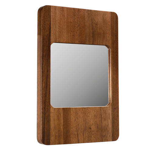 Franklin Mirror B in Dark Walnut by Noir (GMIR188DW)