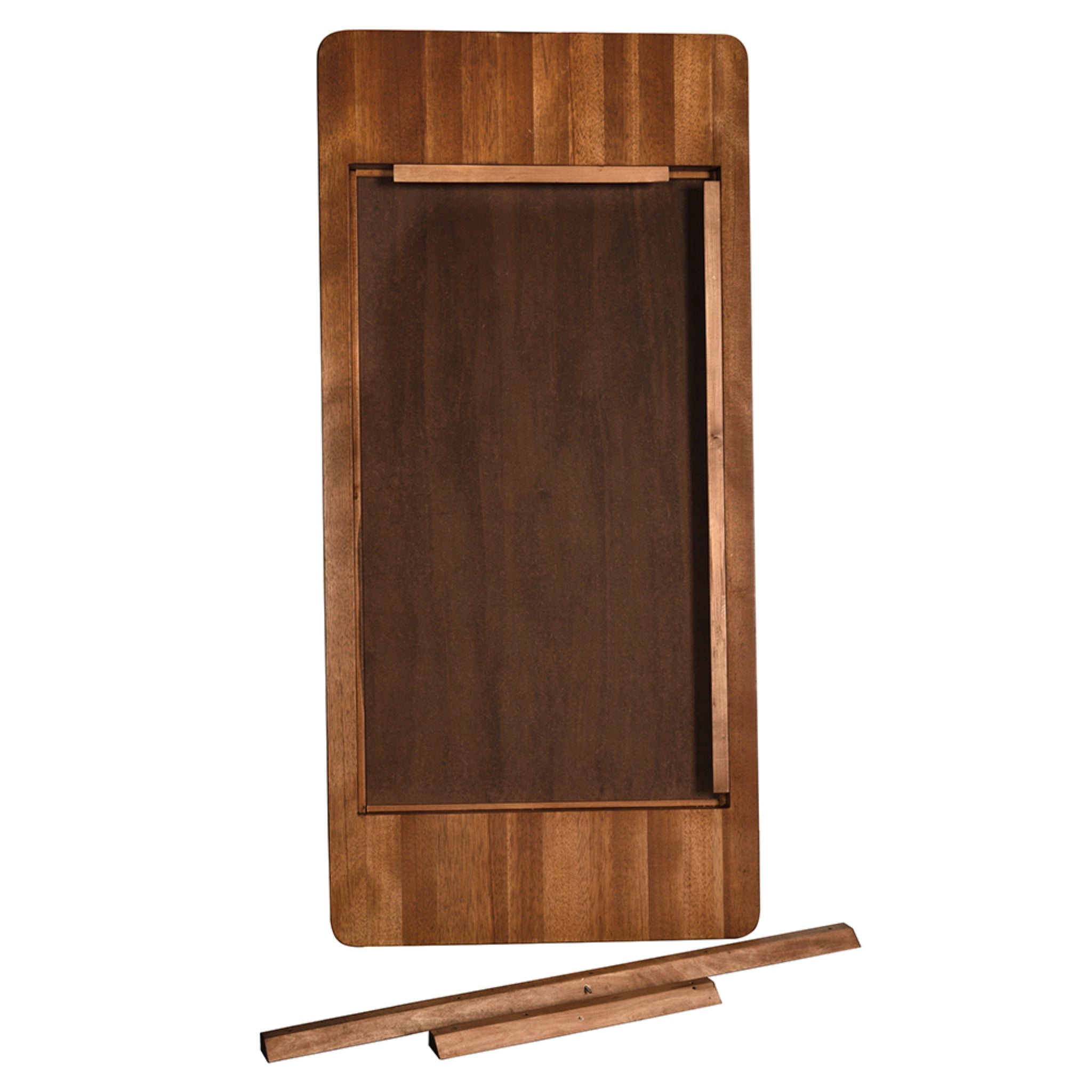 Franklin Mirror C In Dark Walnut By Noir Gmir186Dw 5