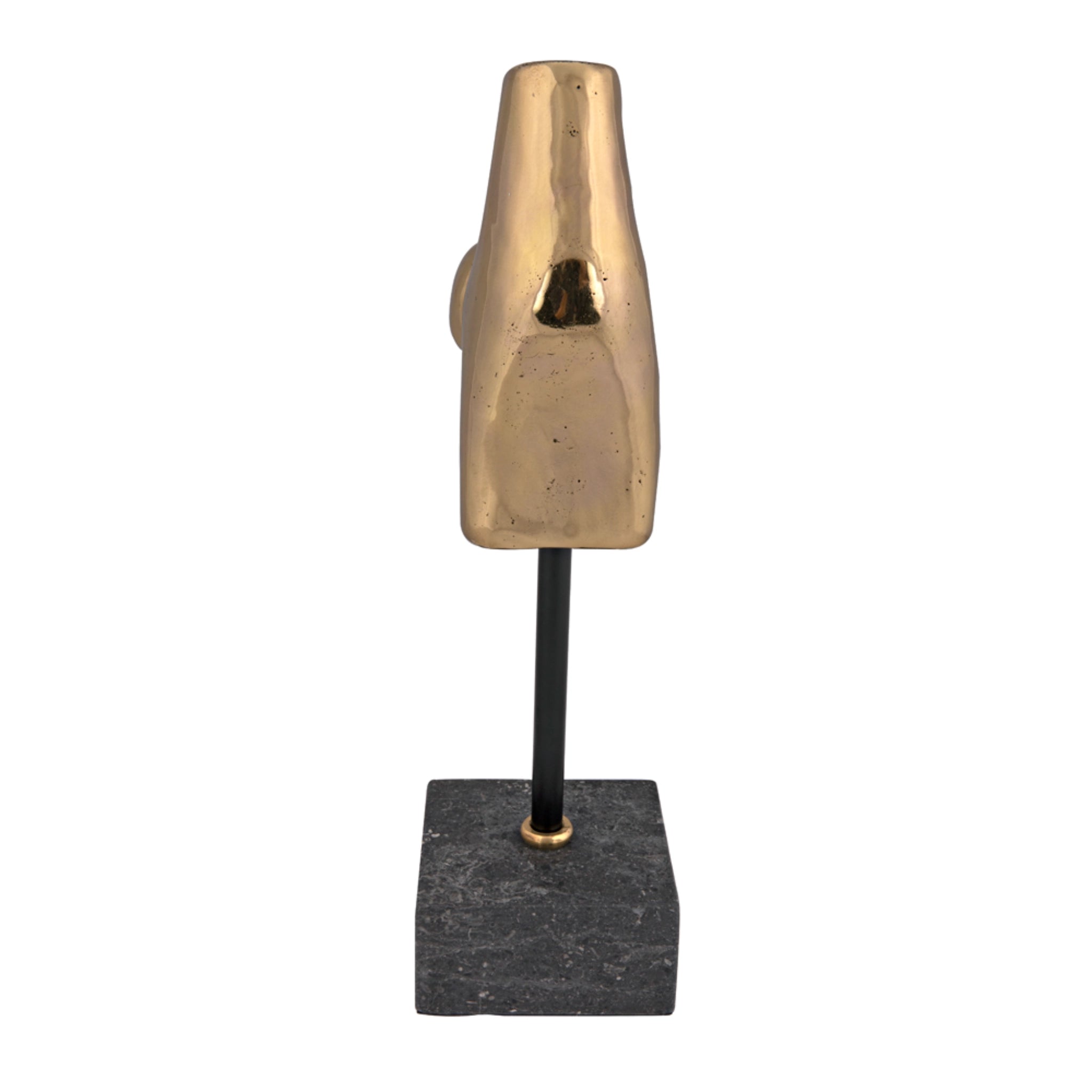 Goker With Stand In Antique Brass By Noir Ab 291Br 5
