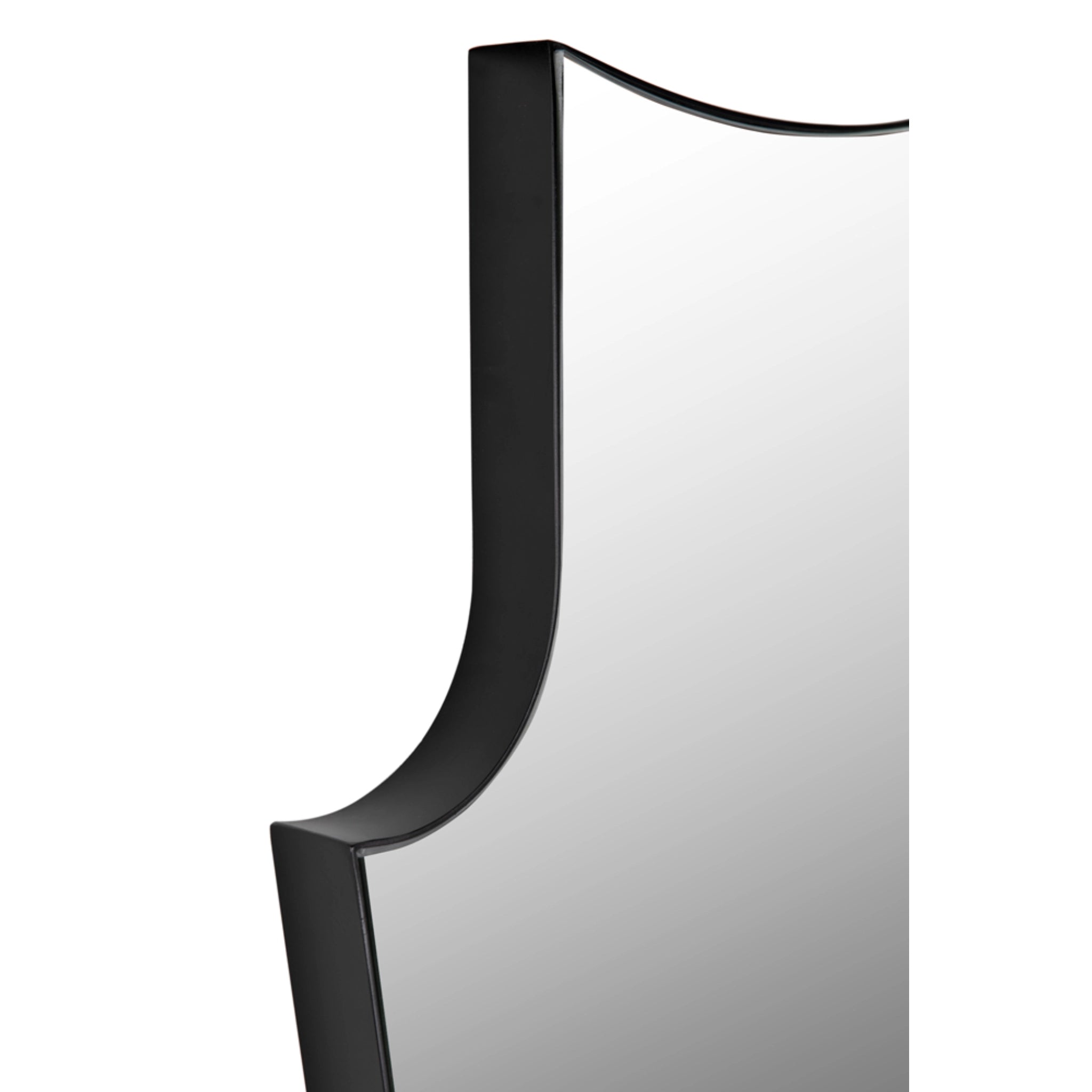 Konstance Mirror In Matte Black By Noir Gmir185Mtb 3
