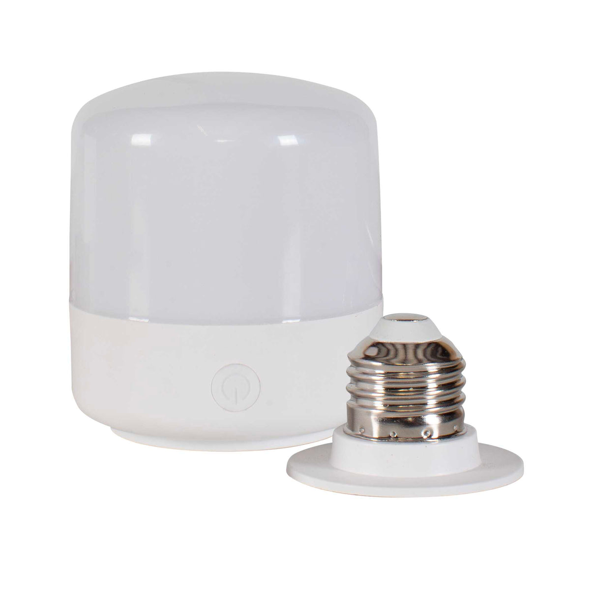 Rechargeable dimmable LED light source for a cordless buffet lamp, 6.6 pounds total