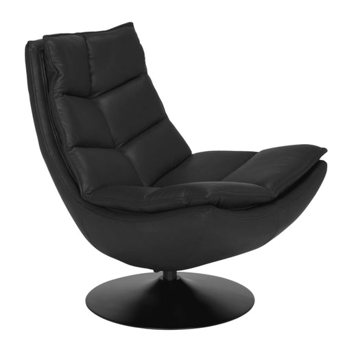 Liam Swivel Chair by Noir (LEA-C543)