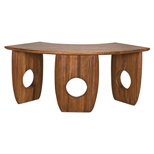 Lobster Desk in Dark Walnut by Noir (GDES199DW)