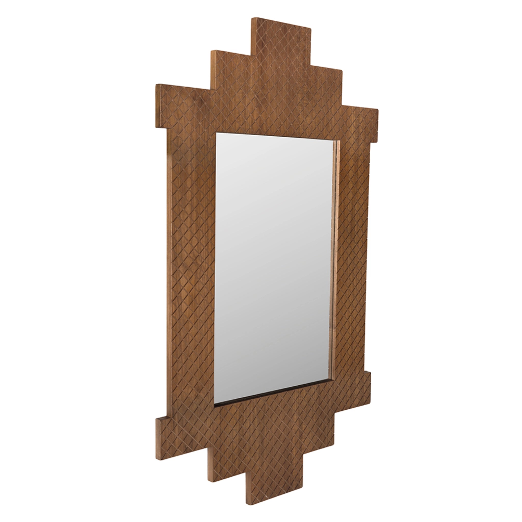 Ludwig Mirror In Clear Coat Flat By Noir Eg 29T 3