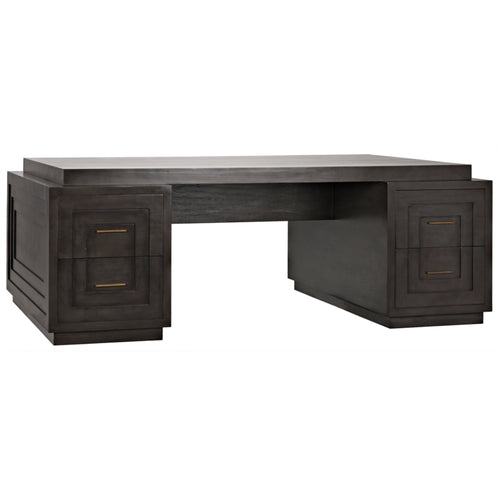 Mentor Desk in Pale by Noir (GDES159P)