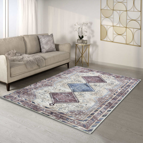 Terracotta Vintage Turkish Rug
