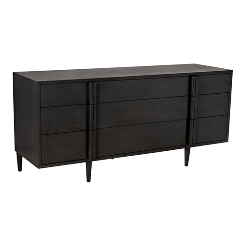 Morten 9 Drawer Dresser in Pale by Noir (GCON241P)