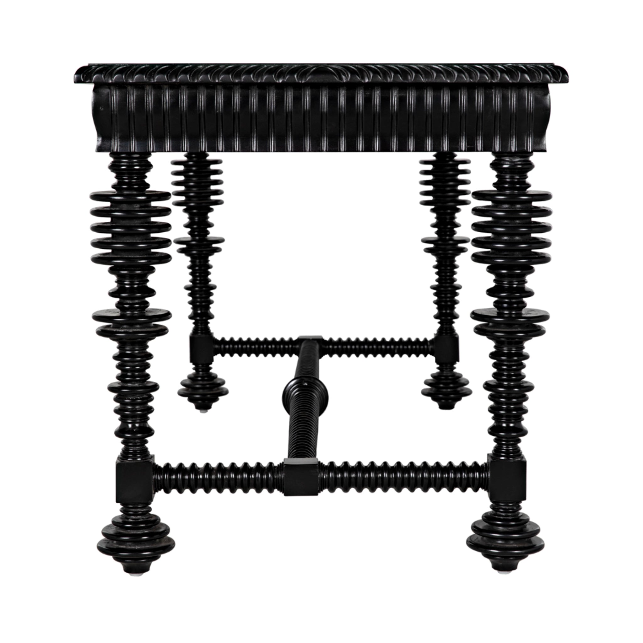 Noir Portuguese Writing Desk - Thumbnail 3
