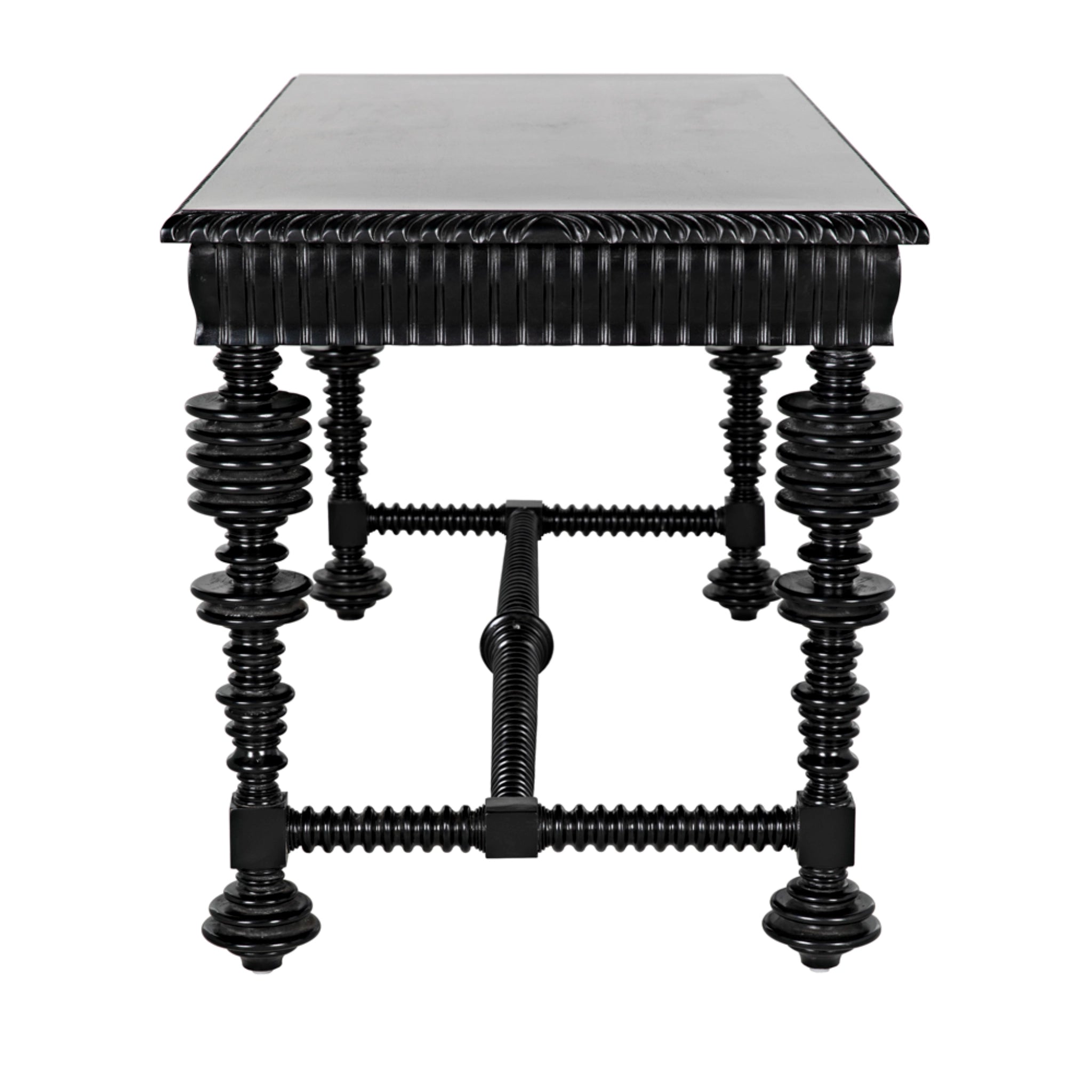Noir Portuguese Writing Desk - Thumbnail 2