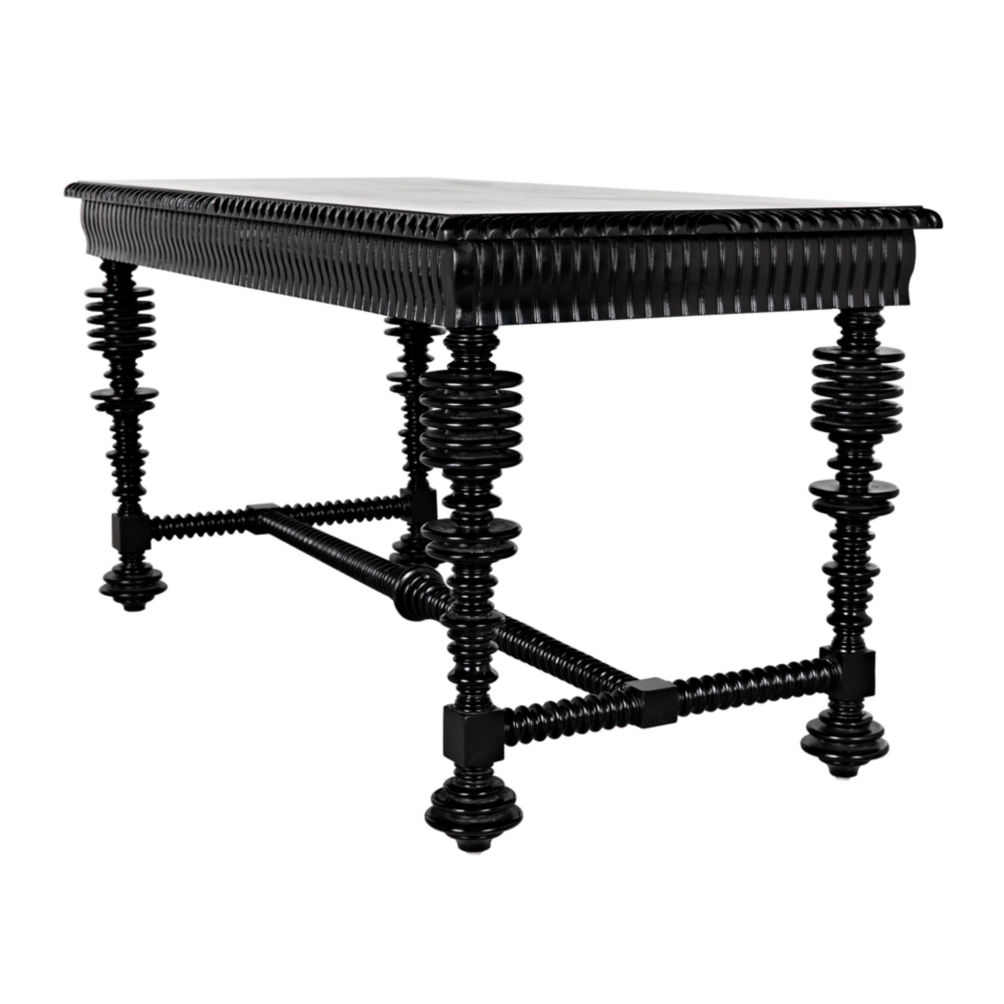 Noir Portuguese Writing Desk