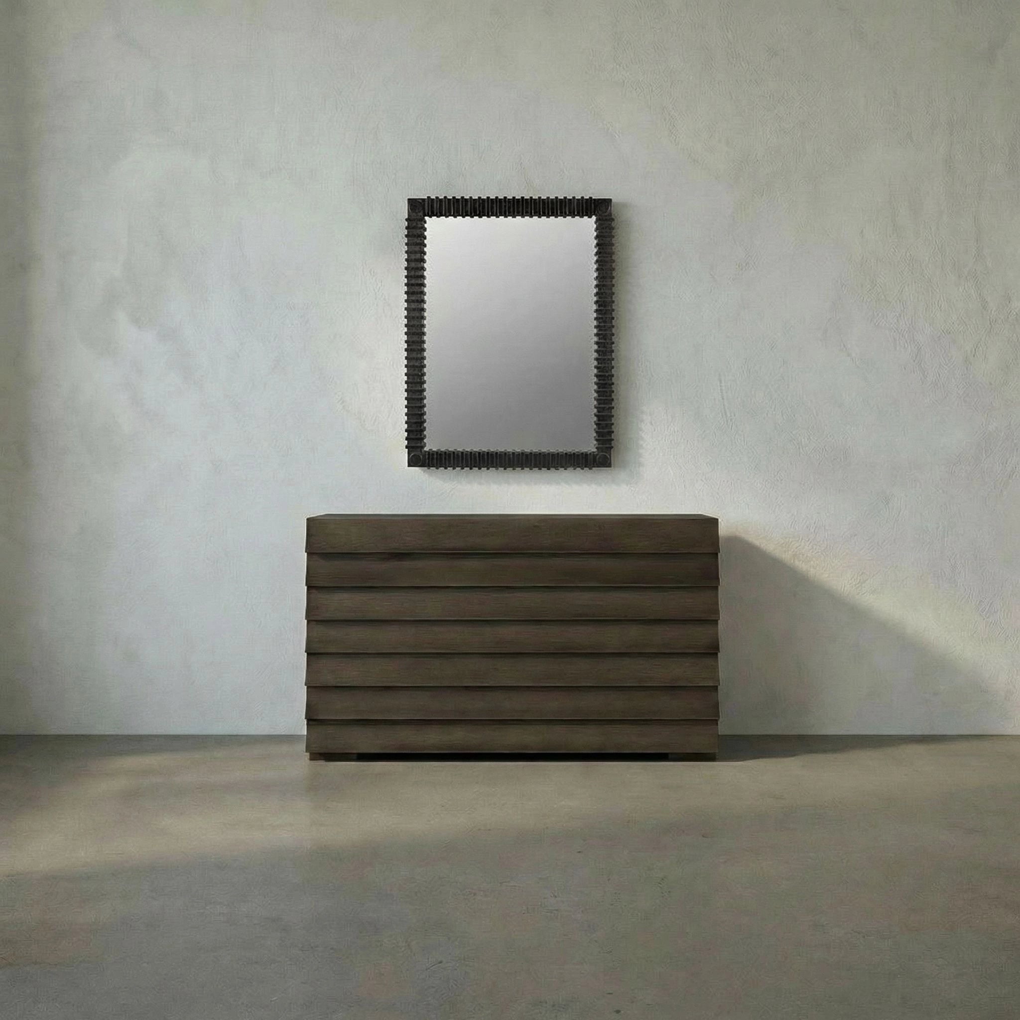 Rift Mirror In Charcoal Black By Noir Ae 324Chb 8