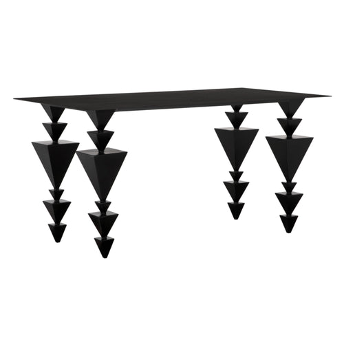 Sagrada Desk in Matte Black by Noir (GDES206MTB)