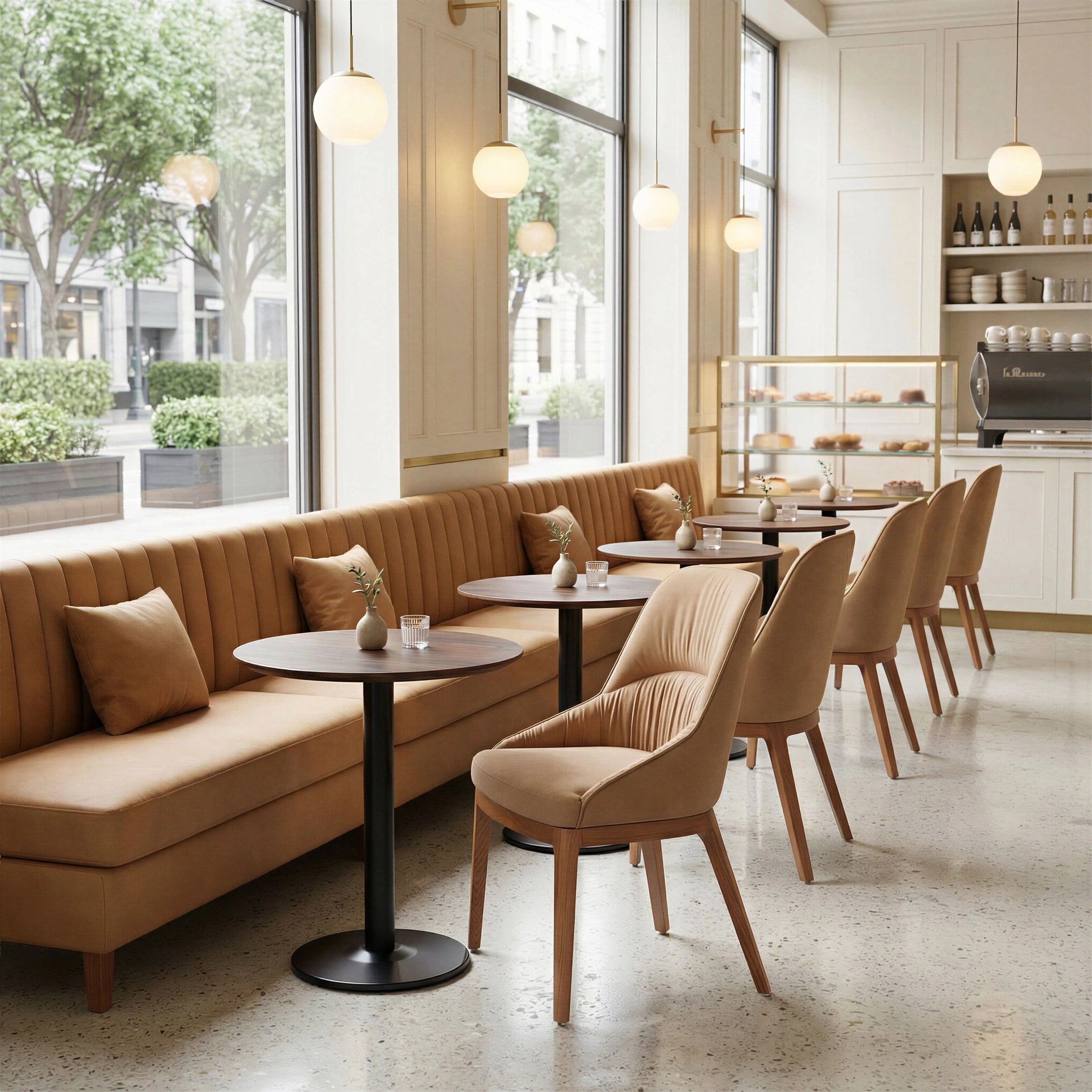 Alto Bistro Table Brown & Black image 12