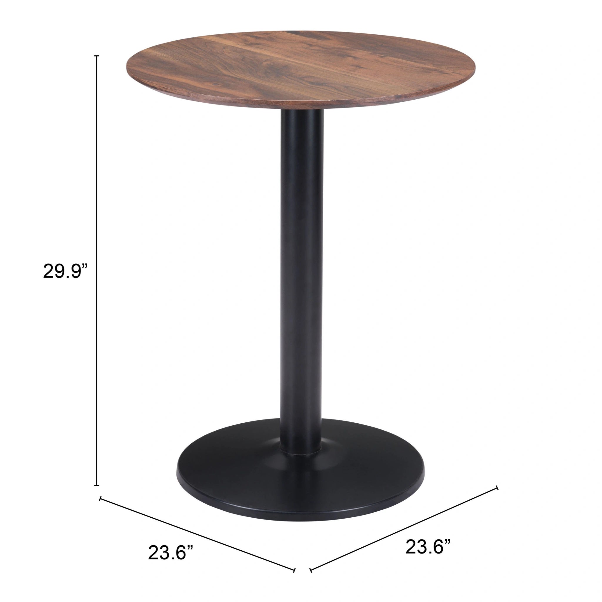 Alto Bistro Table Brown & Black image 17