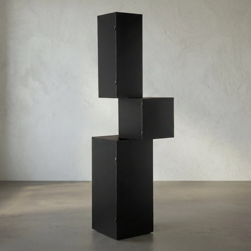 Archimedes Tower in Matte Black by Noir (GBCS269MTB)