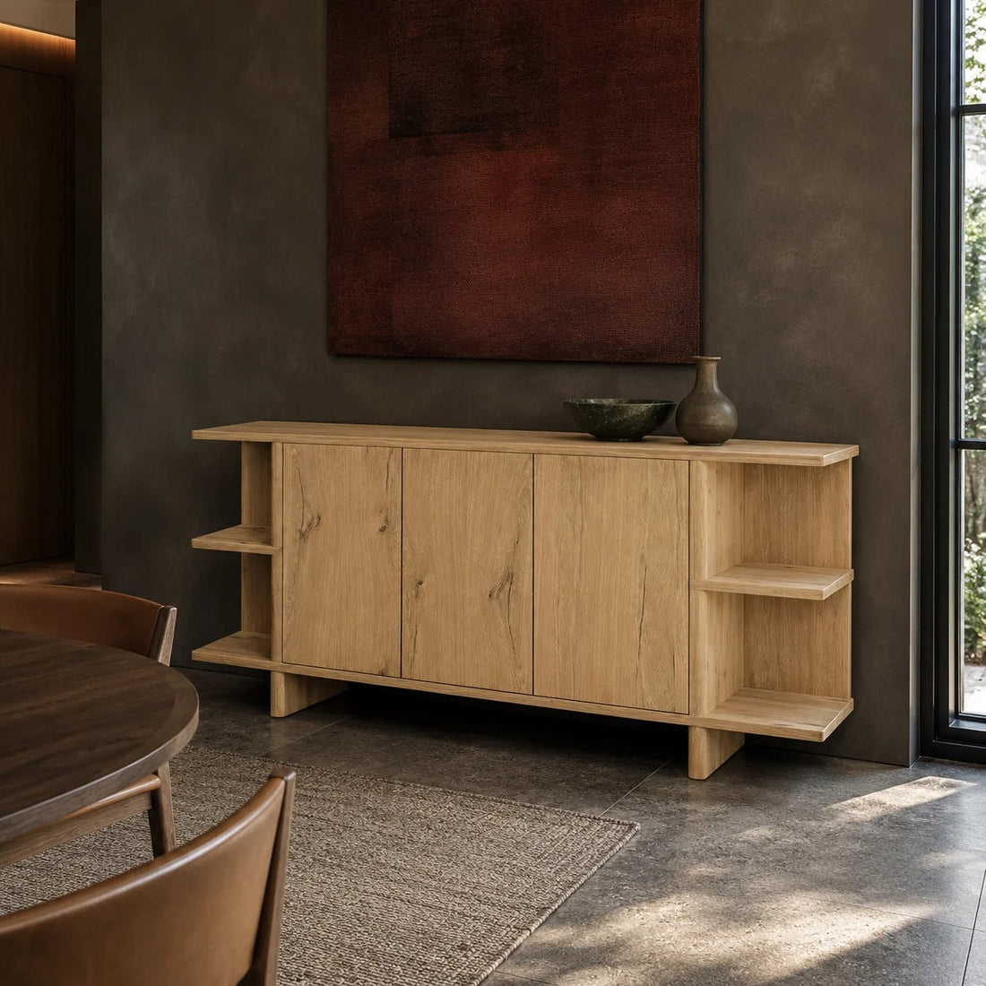 76-natural-rustic-oak-sideboard-lifestyle-image-aura-02