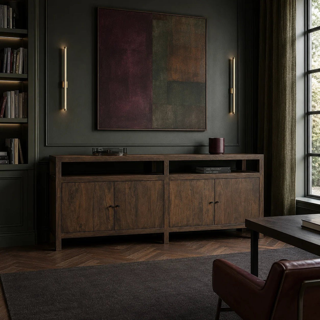 84-dark-brown-neem-wood-sideboard-lifestyle-image-aura-02