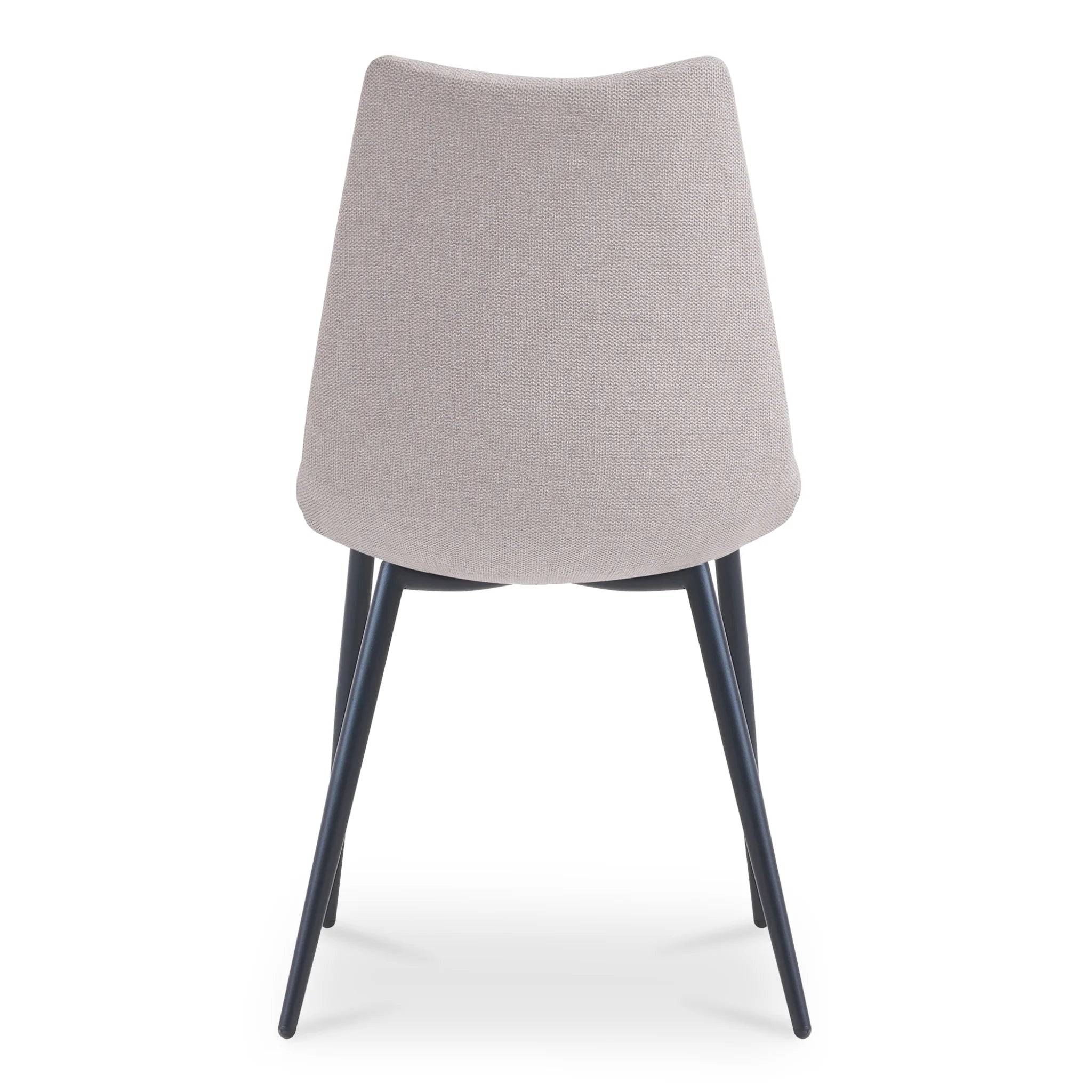 Beige Channel-Stitched Dining Chairs Set of 2 (UU-1022-34) by Moe's Home Collection image 6