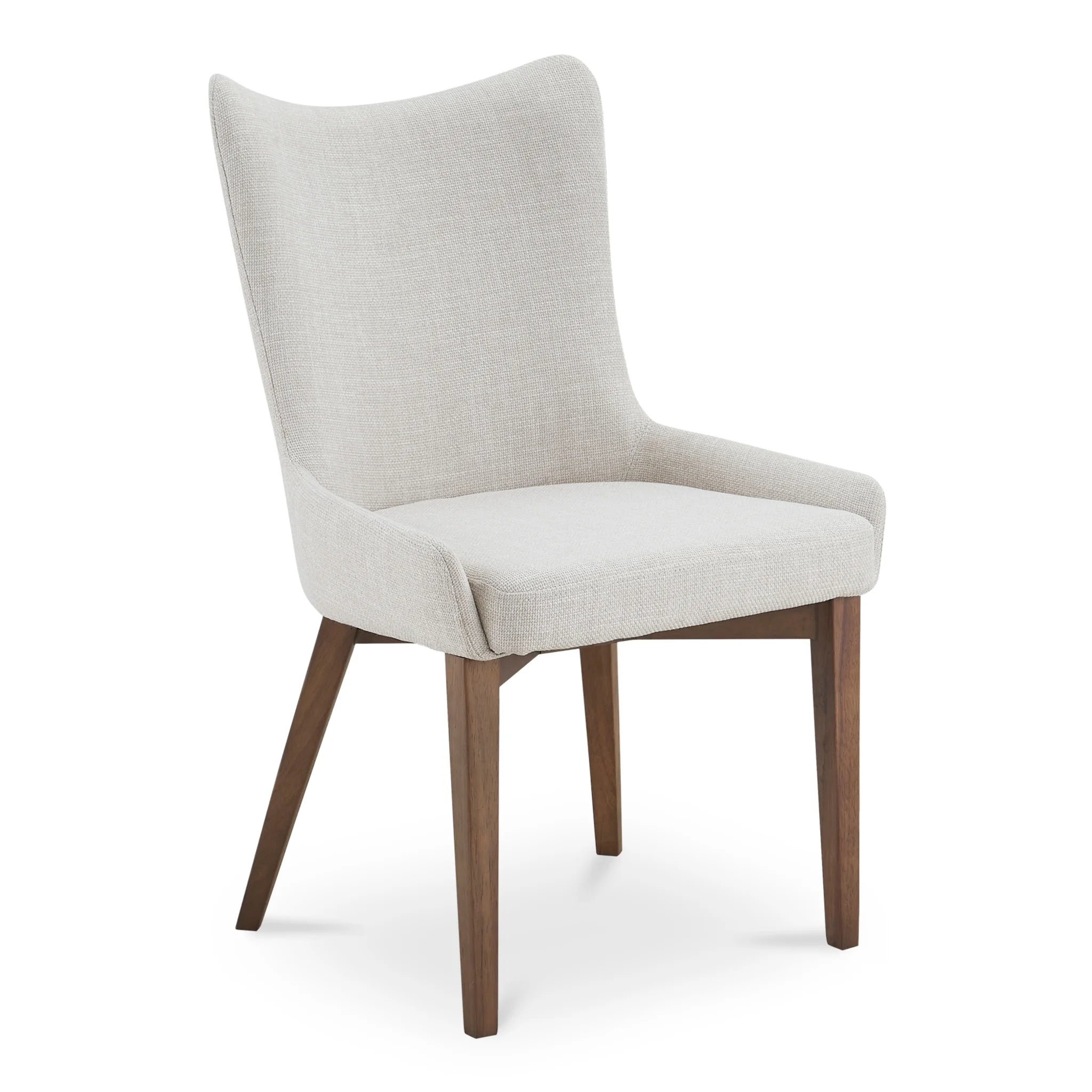 Beige High-Back Upholstered Dining Chair (YM-1015-34) by Moe's Home Collection image 6
