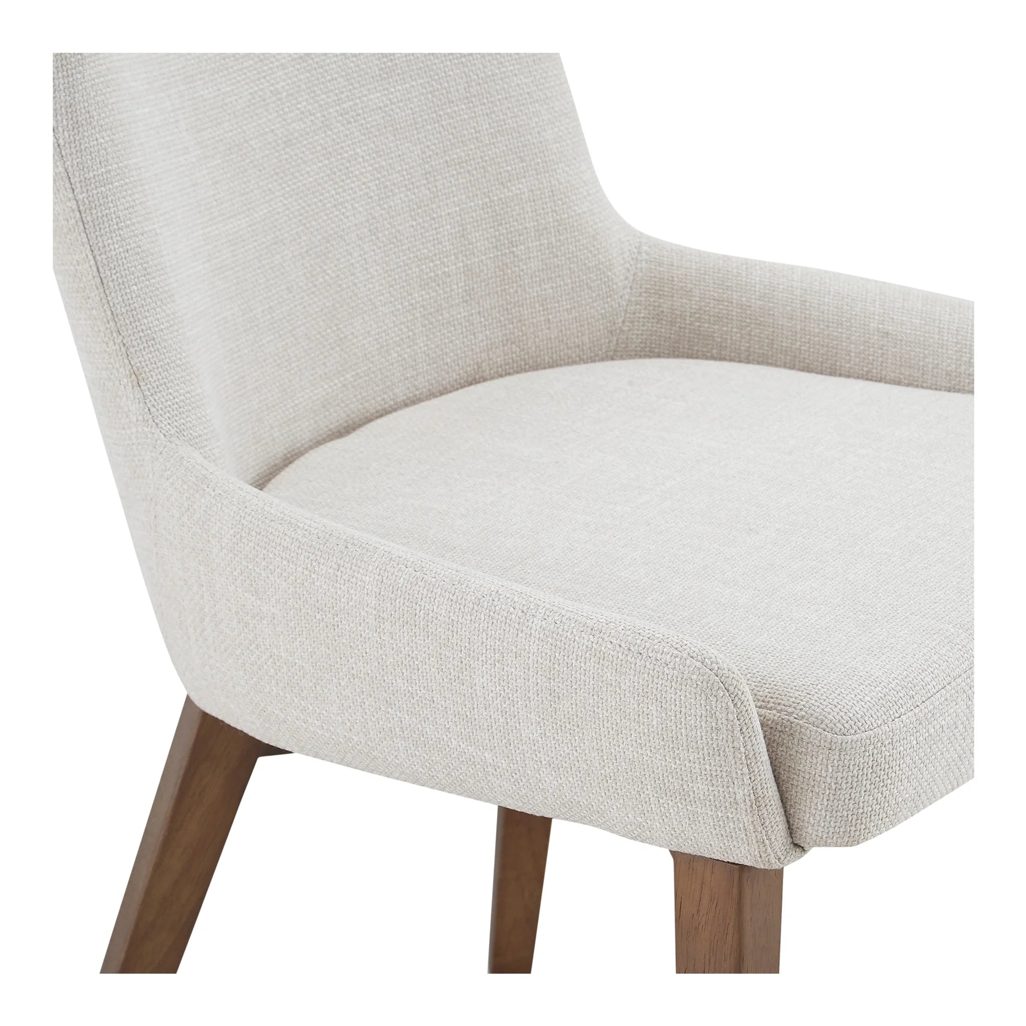 Beige High-Back Upholstered Dining Chair (YM-1015-34) by Moe's Home Collection image 9