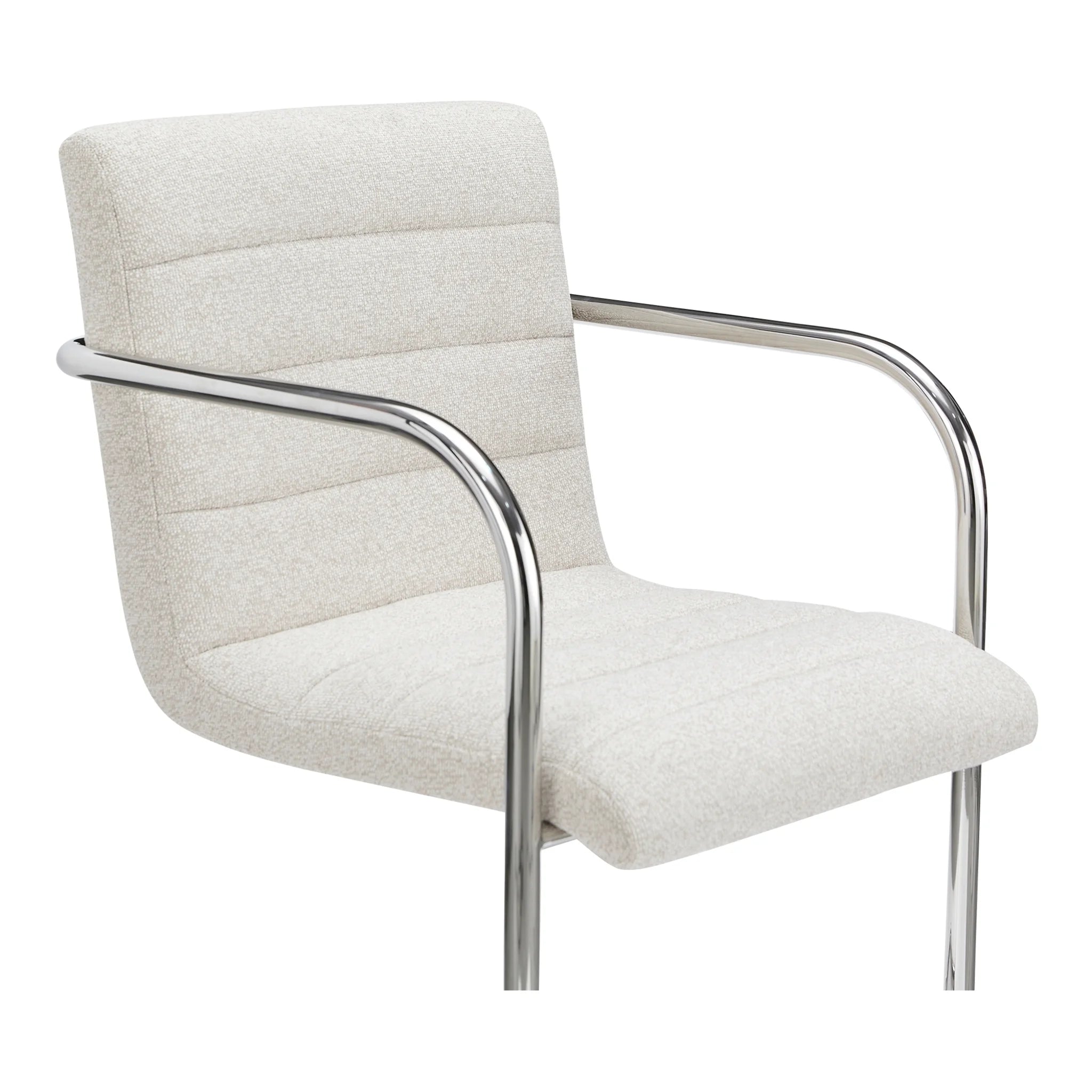 Beige Upholstered Dining Chairs Set of 2 (YM-1021-34) by Moe's Home Collection image 8