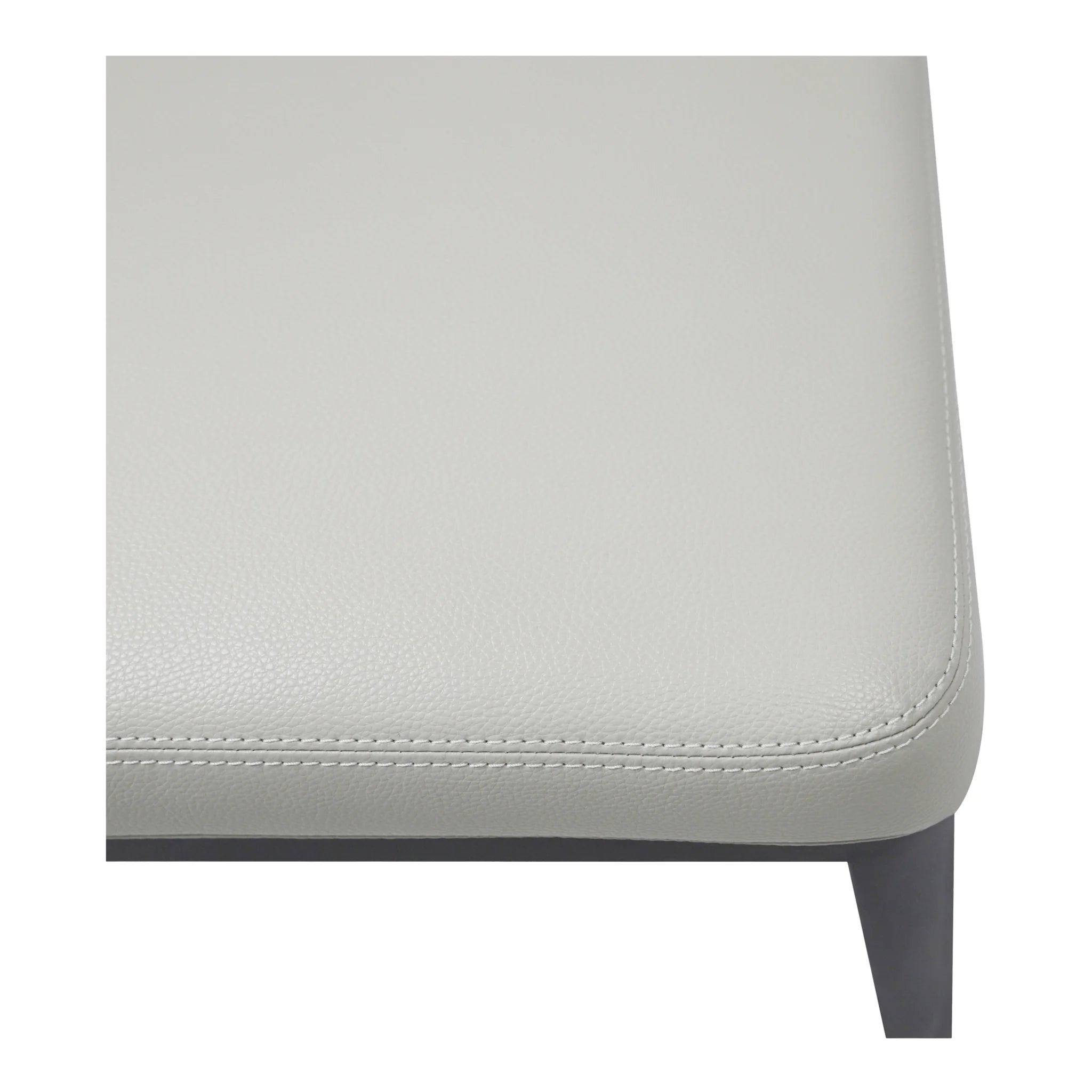 Beige Vegan Leather Dining Chairs Set of 2 (EJ-1018-34) by Moe's Home Collection image 7