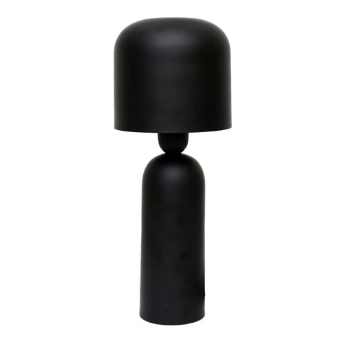 Black Globe Table Lamp