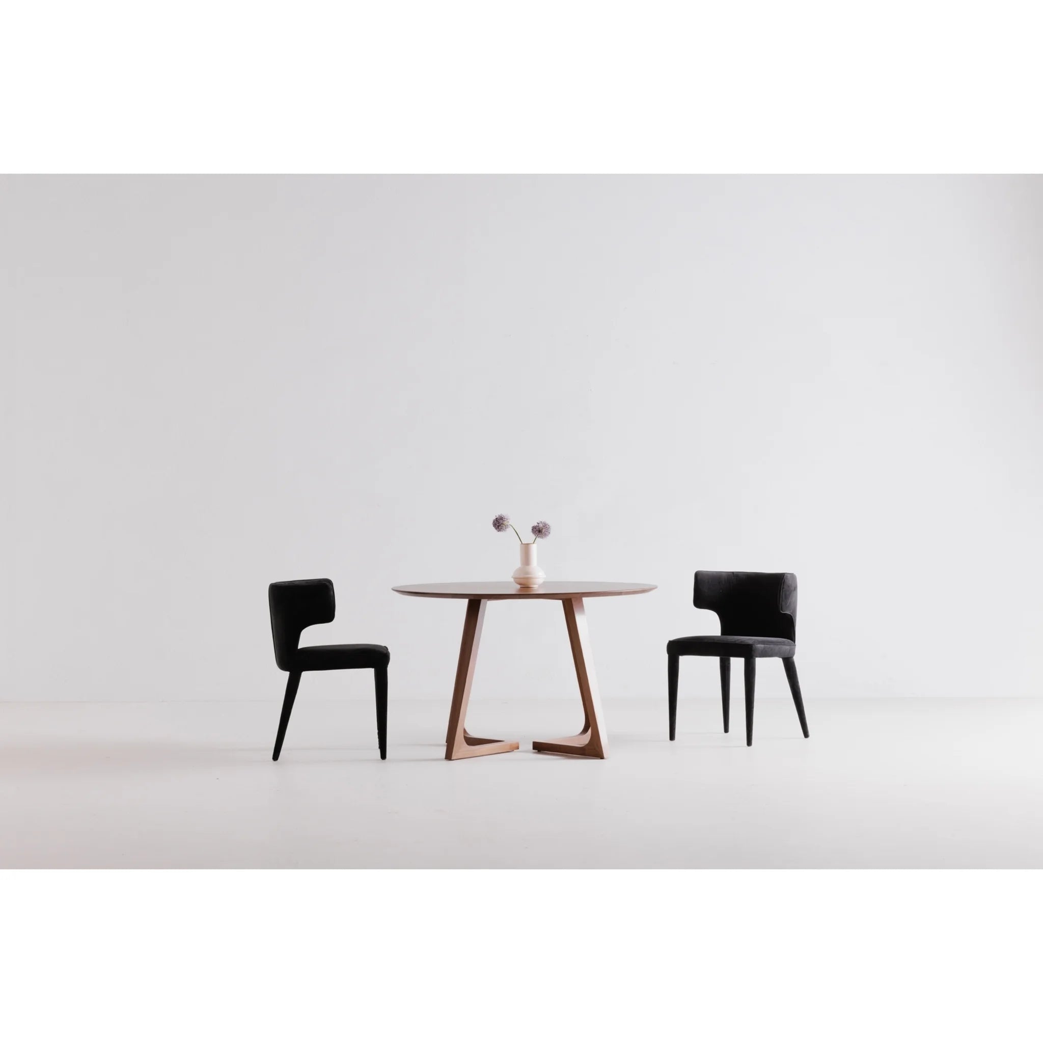 Black Upholstered Dining Chair (EH-1103-02) by Moe's Home Collection image 4