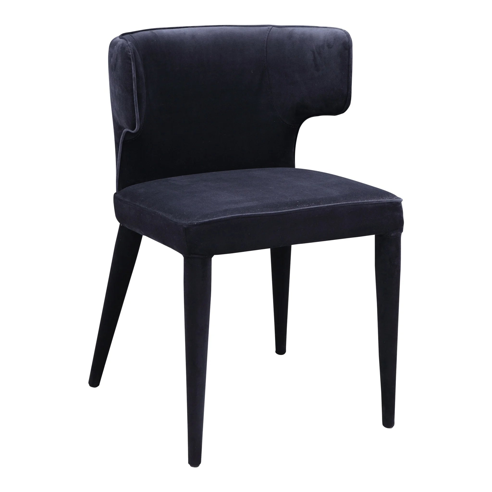 Black Upholstered Dining Chair (EH-1103-02) by Moe's Home Collection image 6