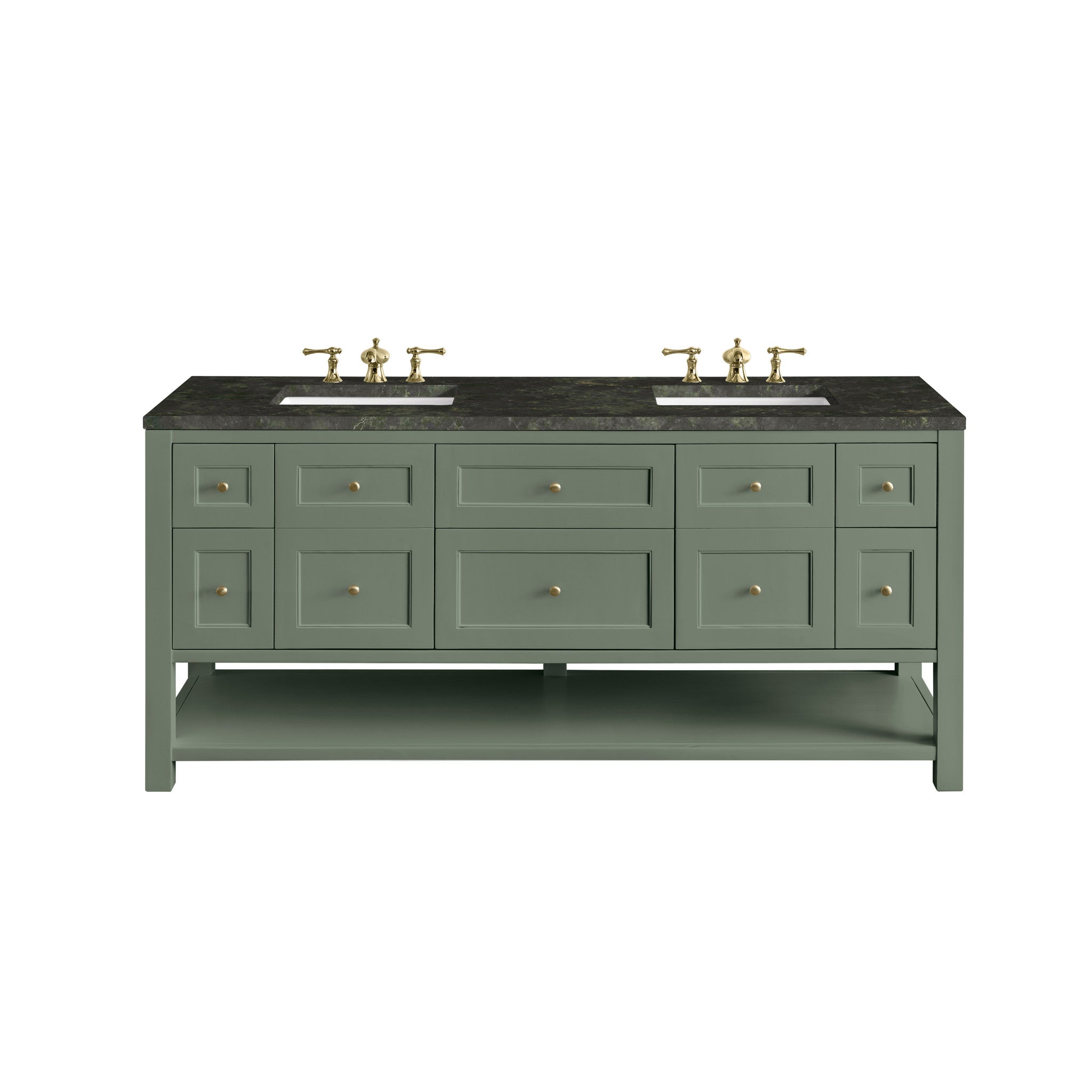 breckenridge-72-double-vanity-in-smokey-celadon-by-james-martin-vanities-phantome-eclos-zero-silica image