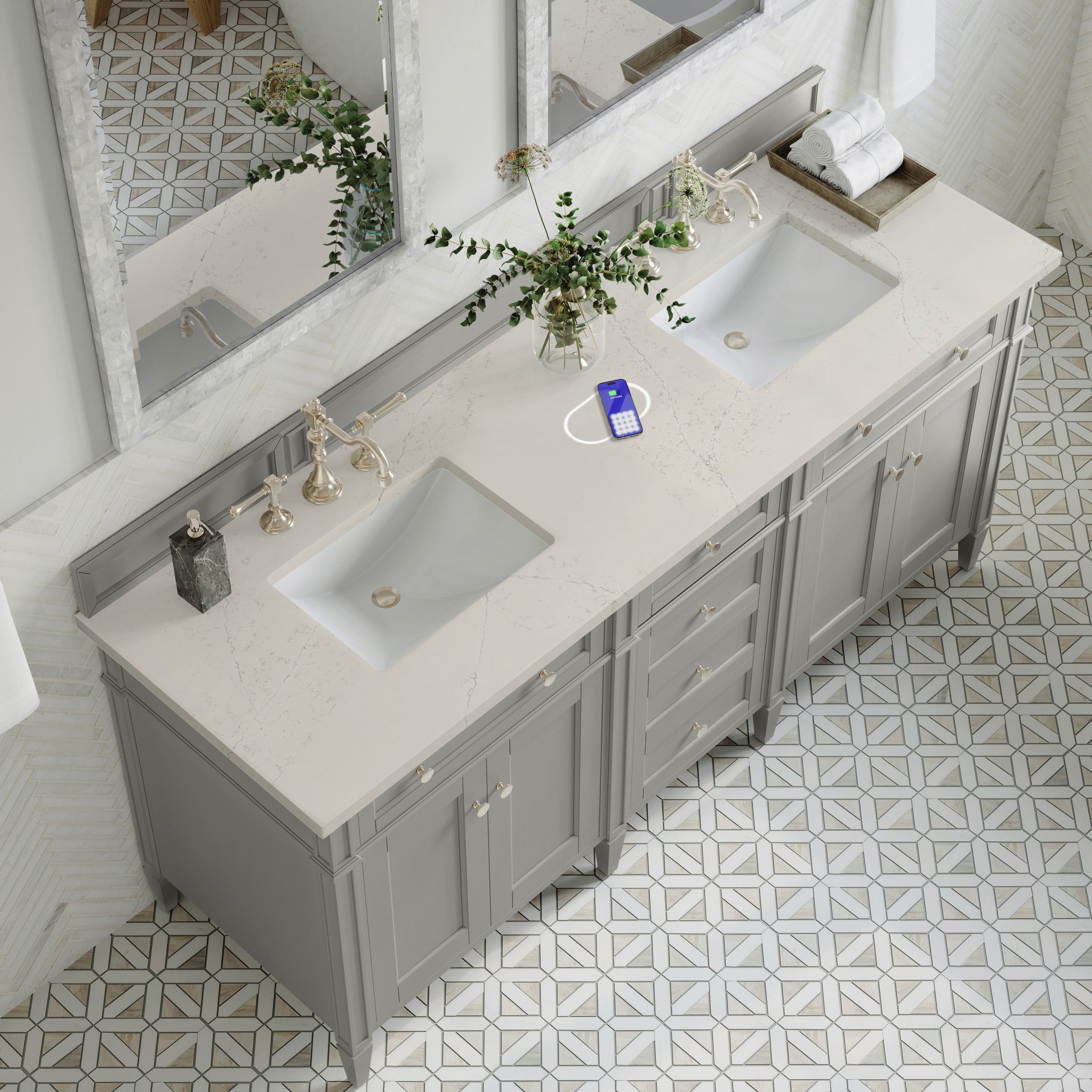 brittany-72-double-vanity-in-urban-gray-w-freepower-wireless-charger-by-james-martin-vanities-siberian-silestone image 7