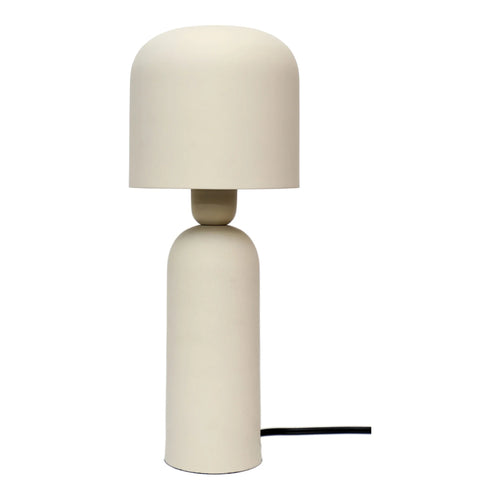 Cream Globe Table Lamp