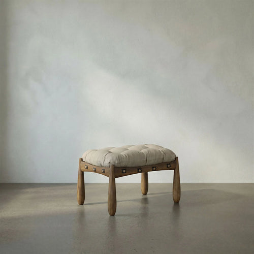 Dante Stool in Clear Coat Satin by Noir (AE-277T)