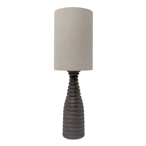 Dark Brown Ceramic Column Table Lamp (OD-1034-20) by Moe's Home Collection