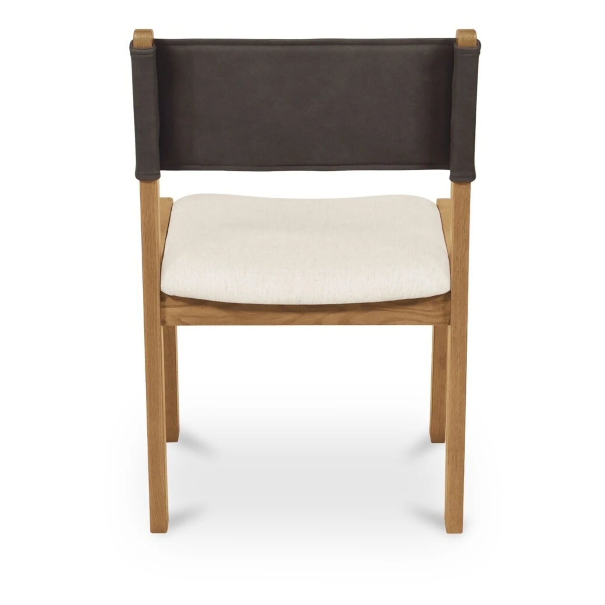 Dark Brown Leather Dining Chairs Set of 2 (GO-1018-20) by Moe's Home Collection image 5