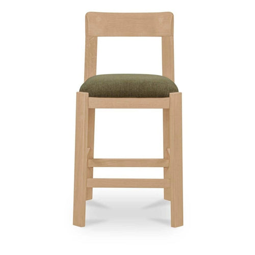Dark Green Counter Stool (EF-1010-27) by Moe's Home Collection