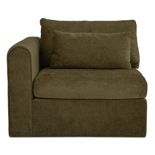 Dark Green Left-Arm Facing Chair (VV-1025-27) by Moe's Home Collection