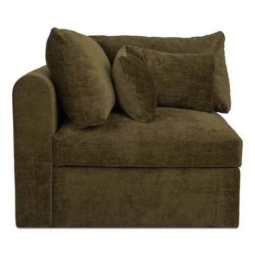 Dark Green Modular Corner Chair (VV-1028-27) by Moe's Home Collection