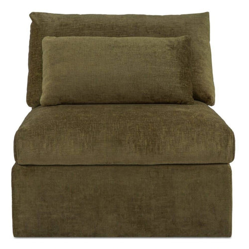 Dark Green Modular Slipper Chair (VV-1027-27) by Moe's Home Collection