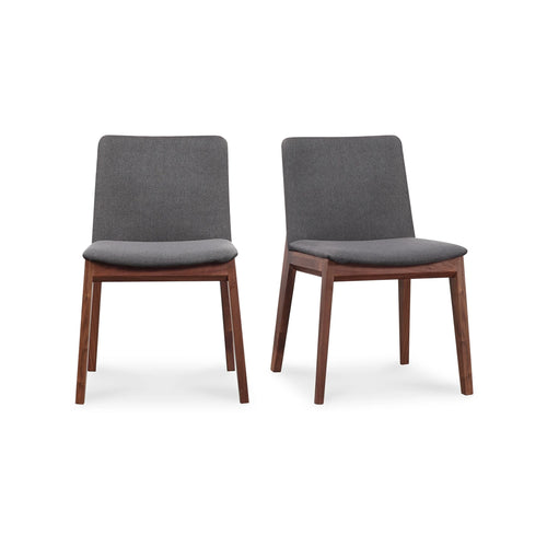 Dark Grey Dining Chairs Set of 2 (BC-1016-25) by Moe's Home Collection